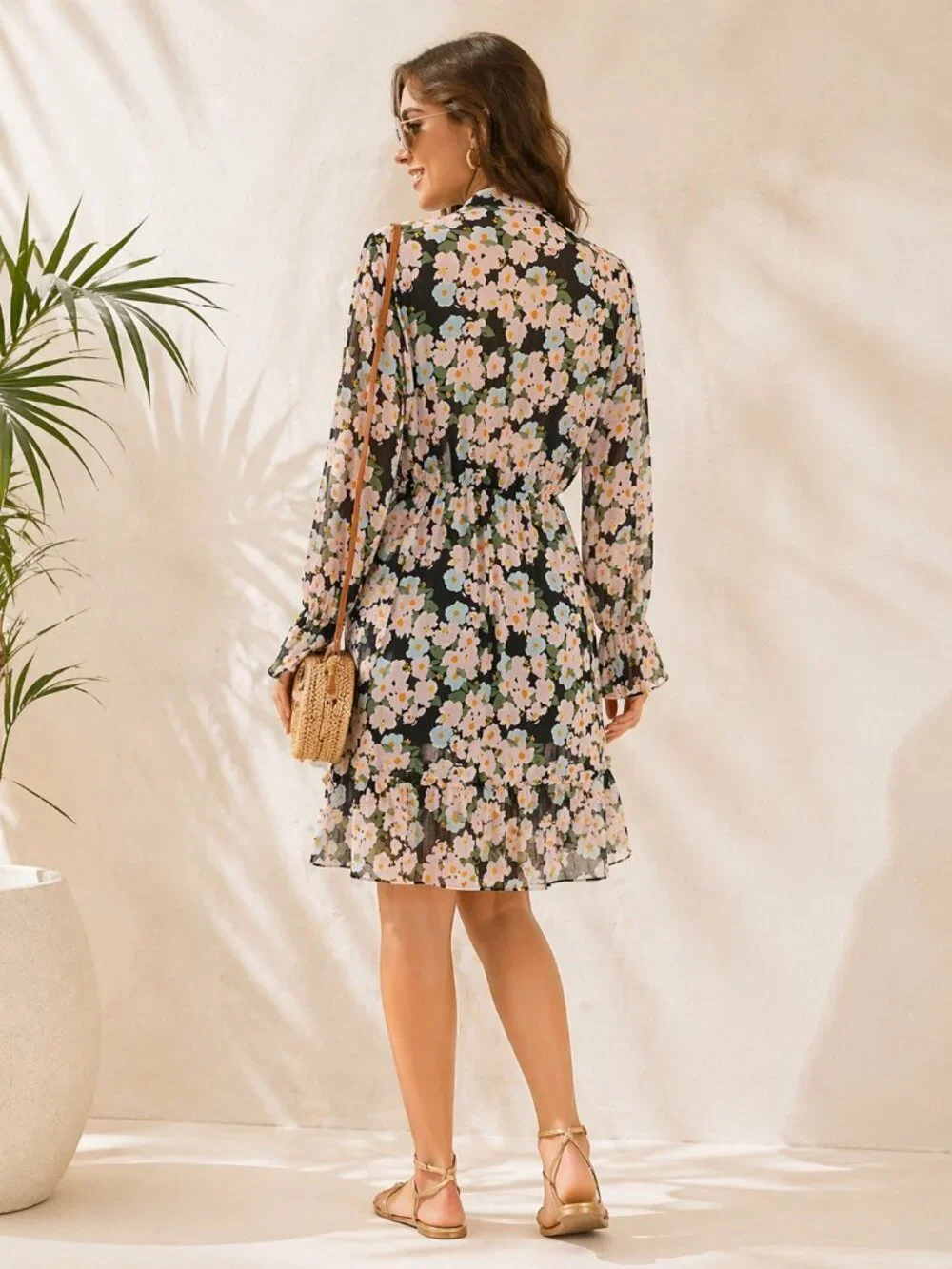 J Crew Mercantile Floral Midi Dress Size S Sheer Romantic Cottagecore Feminine - Picture 2 of 7